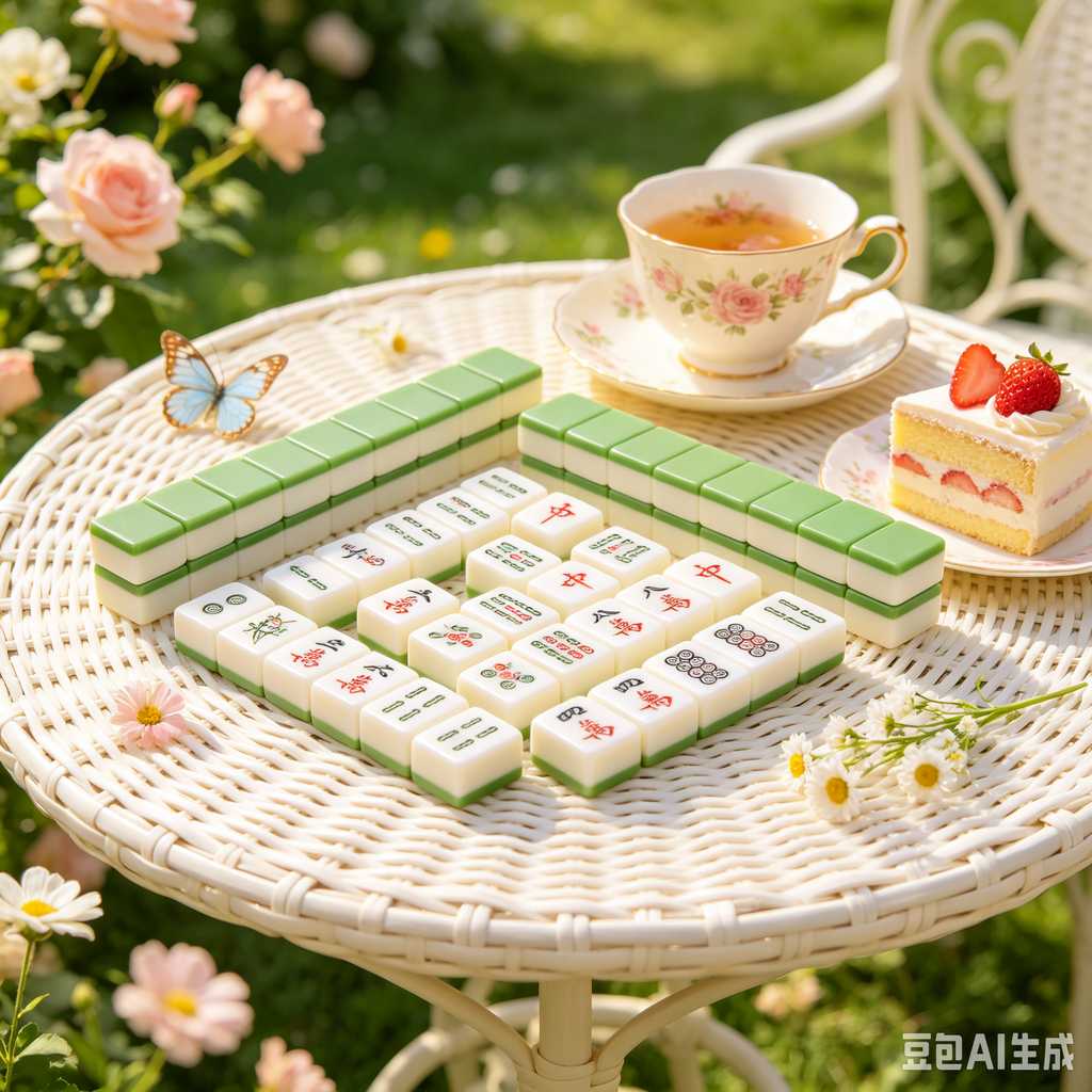glitter mahjong set special